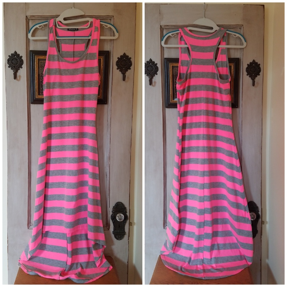 High Low Racer-back Dress